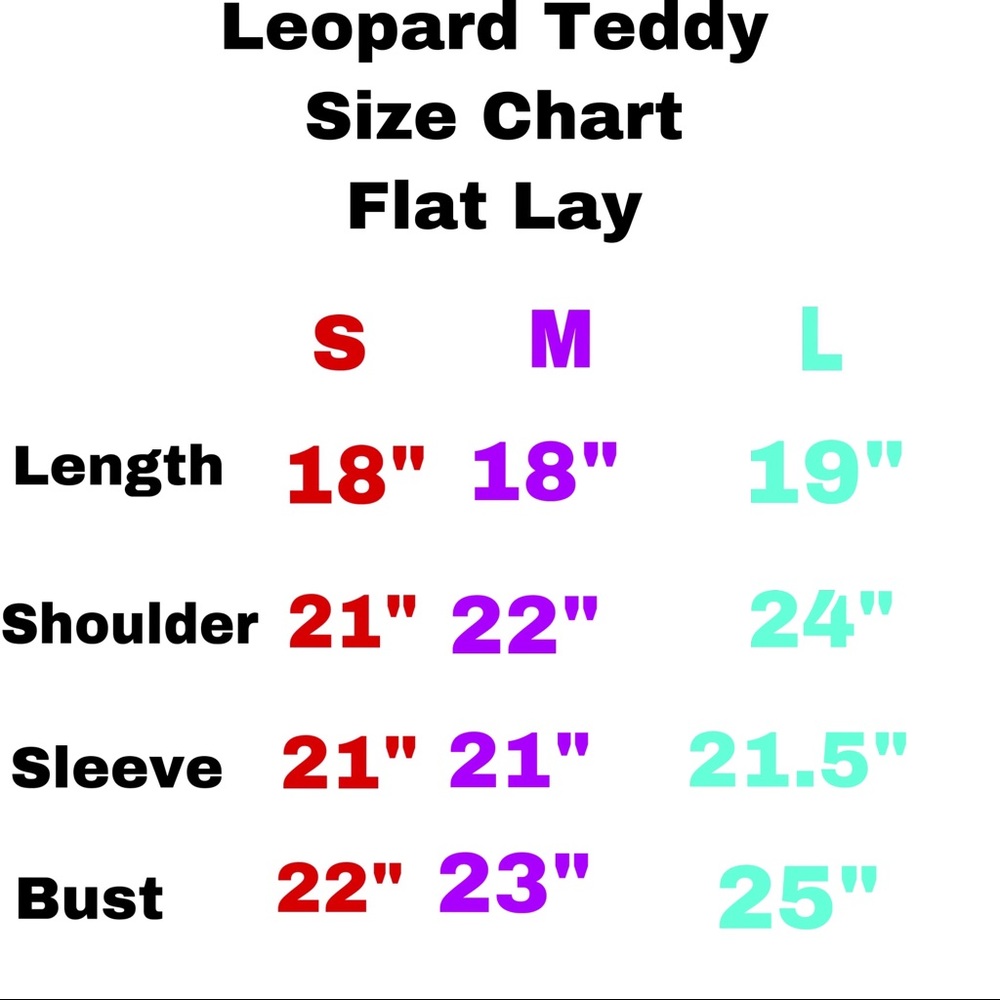 NEW Leopard Teddy - Picture 8 of 8